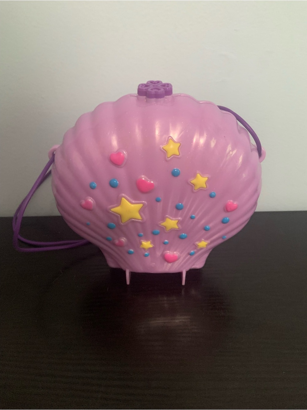 Polly Pocket Clamshell Ocean Play Set Purse 2019 with 2 Figures